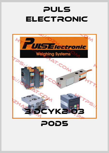 3 DCYK2 03 P0D5 Puls Electronic