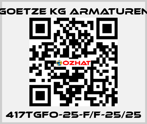 417tGFO-25-f/f-25/25 Goetze KG Armaturen