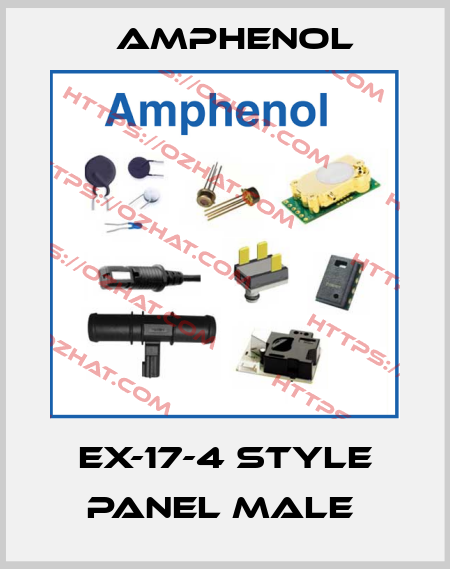 EX-17-4 STYLE PANEL Male  Amphenol