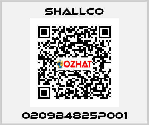 0209B4825P001 Shallco