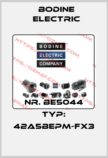 Nr. BE5044 Typ: 42A5BEPM-FX3 BODINE ELECTRIC