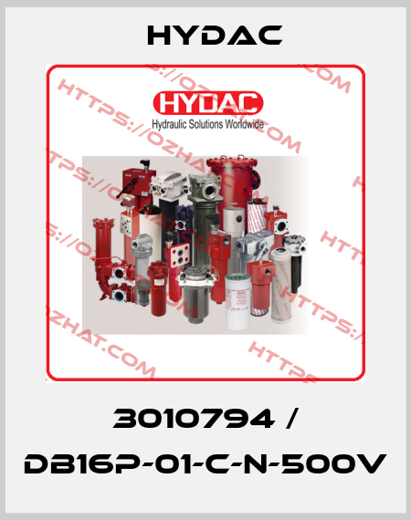 3010794 / DB16P-01-C-N-500V Hydac