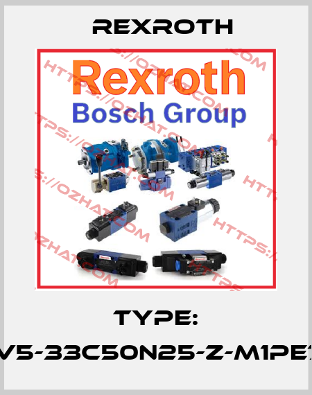 Type: KBDGV5-33C50N25-Z-M1PE7-H710 Rexroth