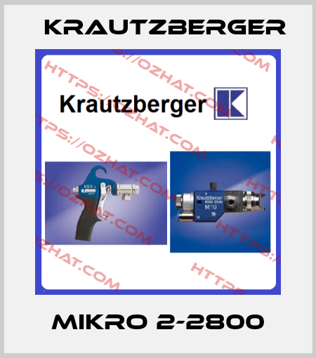 Mikro 2-2800 Krautzberger
