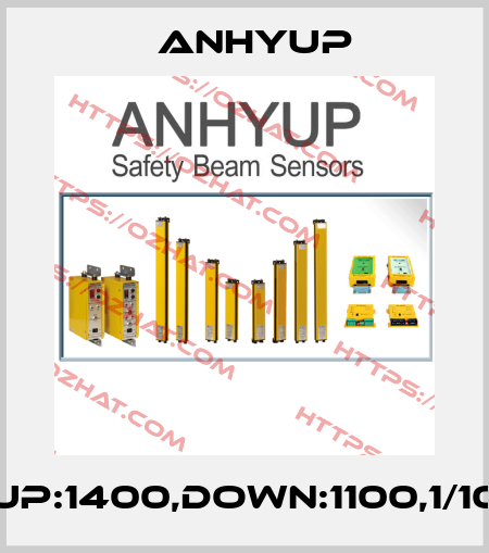 UP:1400,DOWN:1100,1/10 Anhyup