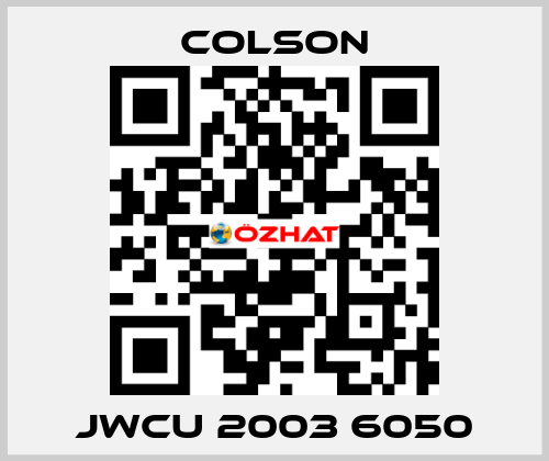 JWCU 2003 6050 Colson