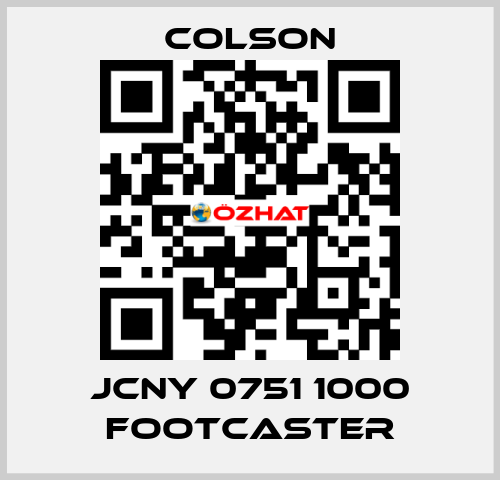 JCNY 0751 1000 FOOTCASTER Colson