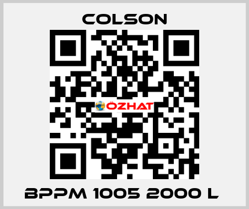 BPPM 1005 2000 L  Colson