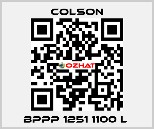 BPPP 1251 1100 L  Colson
