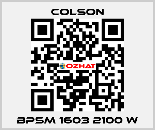 BPSM 1603 2100 W Colson