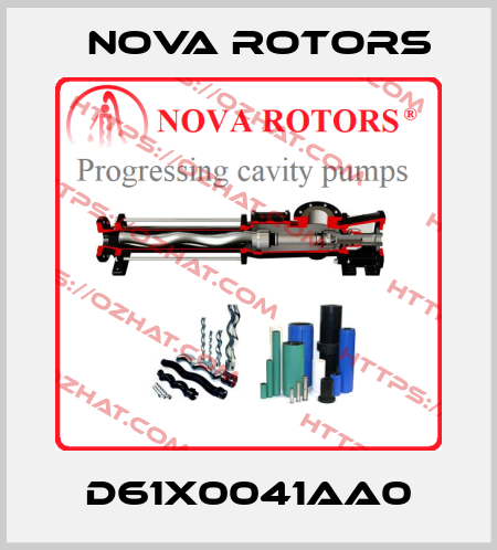 D61X0041AA0 Nova Rotors