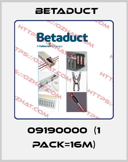09190000  (1 pack=16m) Betaduct