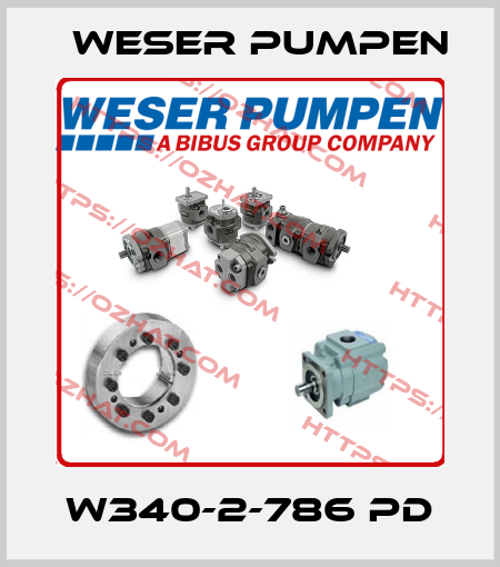  W340-2-786 PD Weser Pumpen
