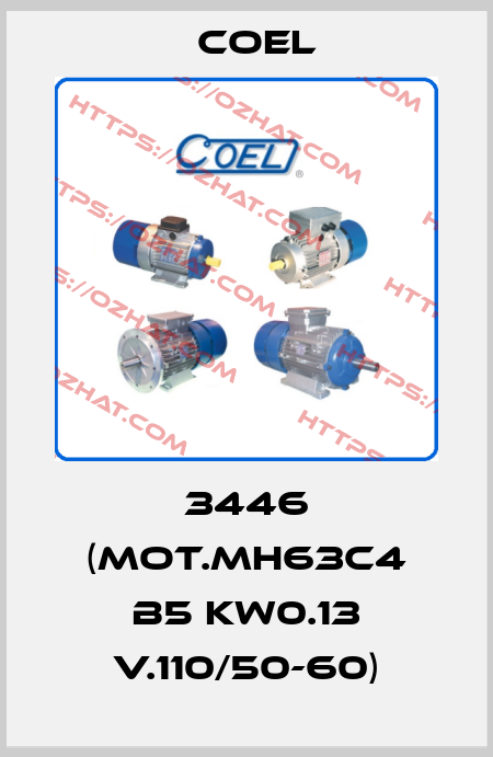 3446 (MOT.MH63C4 B5 KW0.13 V.110/50-60) Coel
