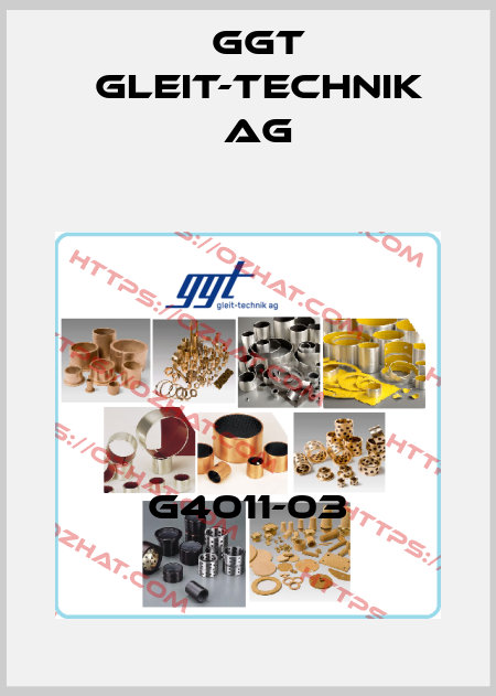 G4011-03 GGT Gleit-Technik AG