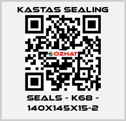 Seals - K68 - 140X145X15-2 Kastas Sealing
