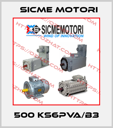 500 KS6PVA/B3 Sicme Motori