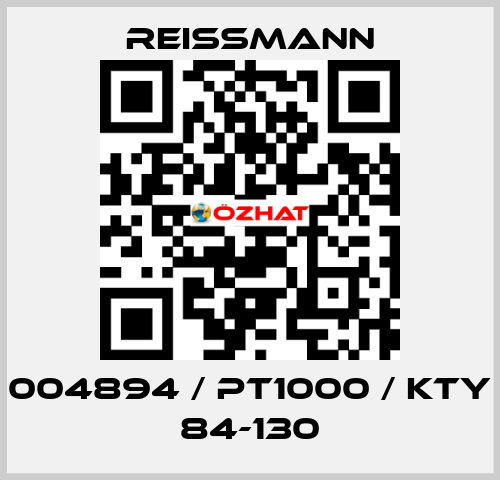 004894 / Pt1000 / KTY 84-130 Reissmann