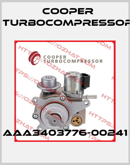 AAA3403776-00241 Cooper Turbocompressor