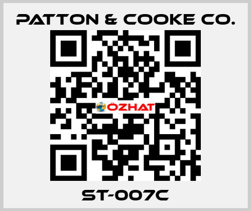 ST-007C Patton & Cooke Co.