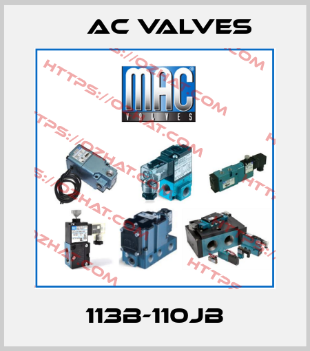 113B-110JB МAC Valves