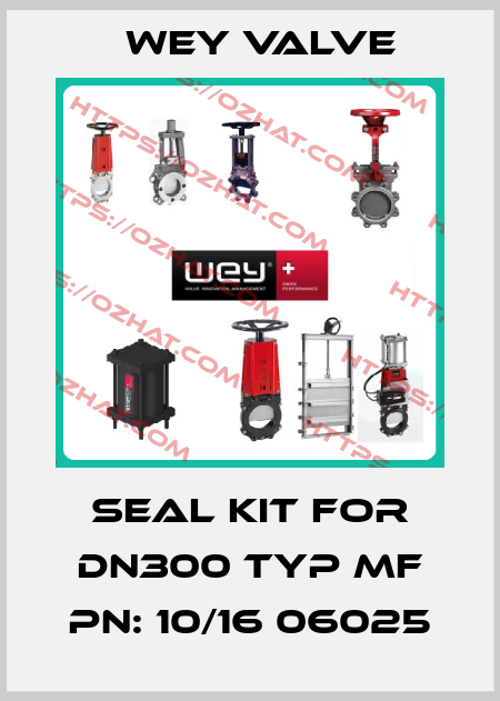 Seal kit for DN300 Typ MF PN: 10/16 06025 Wey Valve