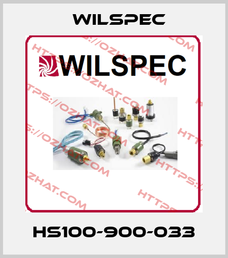 HS100-900-033 Wilspec