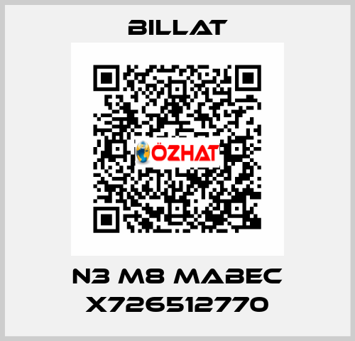 N3 M8 MABEC X726512770 Billat