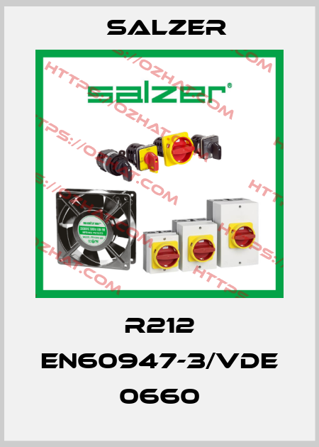 R212 EN60947-3/VDE 0660 Salzer