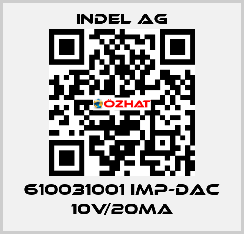 610031001 IMP-DAC 10V/20mA INDEL AG