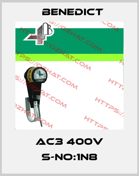 AC3 400V S-NO:1N8 Benedict