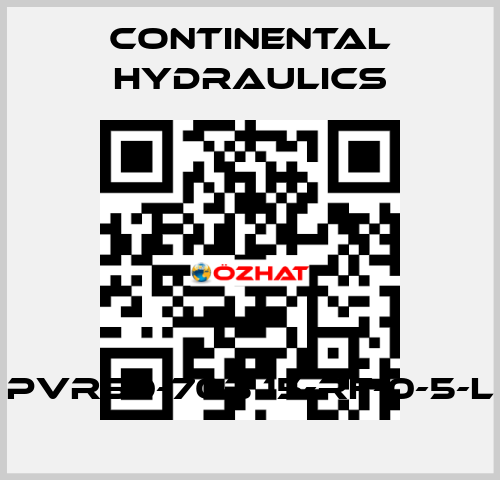 PVR50-70B 15-RF-0-5-L Continental Hydraulics