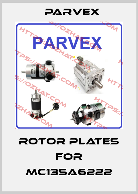 rotor plates for MC13SA6222 Parvex