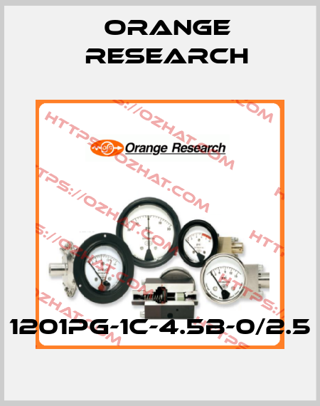 1201PG-1C-4.5B-0/2.5 Orange Research