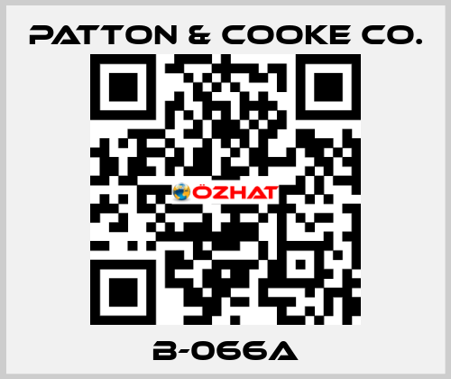 B-066A Patton & Cooke Co.