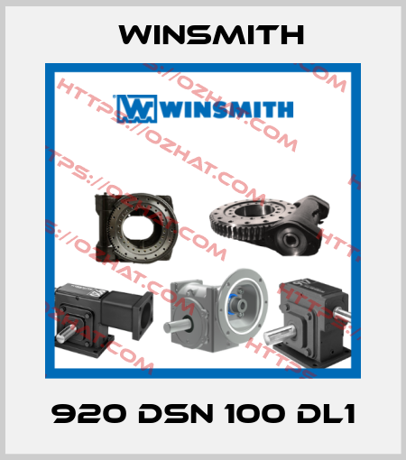 920 DSN 100 DL1 Winsmith