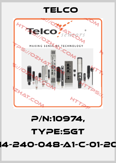 P/N:10974, Type:SGT 14-240-048-A1-C-01-20 Telco