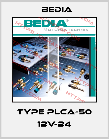 TYPE PLCA-50 12V-24 Bedia