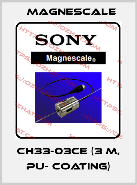 CH33-03CE (3 m, Pu- coating) Magnescale