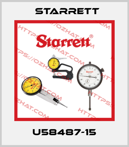 U58487-15 Starrett
