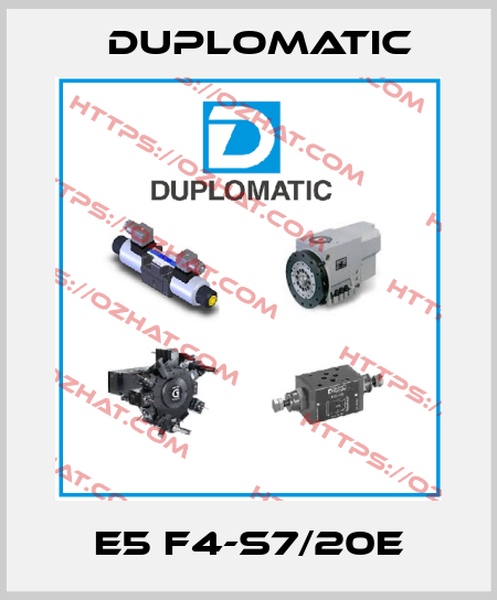 E5 F4-S7/20E Duplomatic
