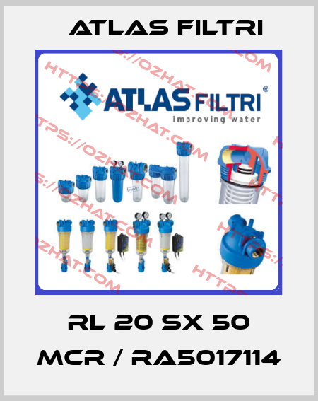 RL 20 SX 50 mcr / RA5017114 Atlas Filtri