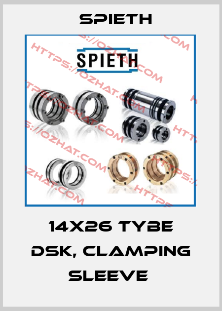 14X26 TYBE DSK, CLAMPING SLEEVE  Spieth