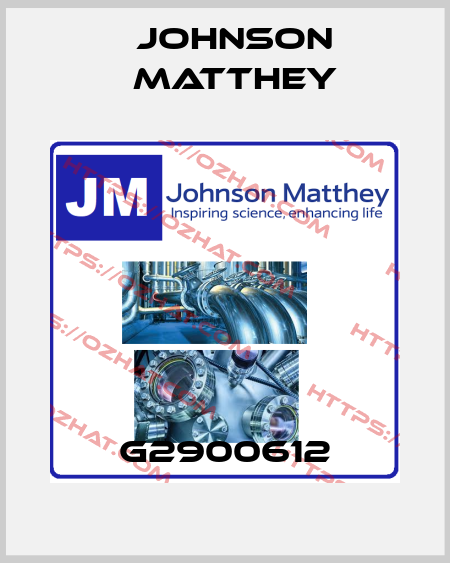 G2900612 Johnson Matthey