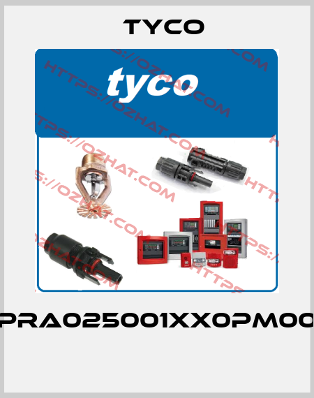 PRA025001XX0PM00  TYCO