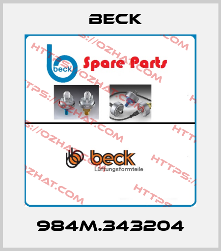 984M.343204 Beck