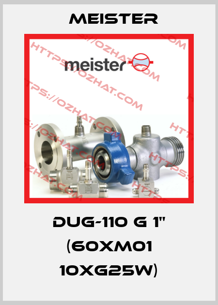 DUG-110 G 1" (60XM01 10XG25W) Meister