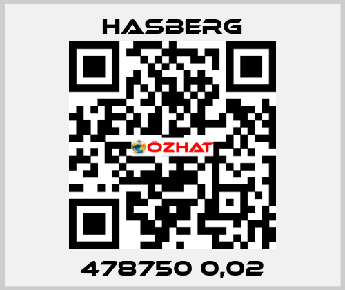 478750 0,02 Hasberg