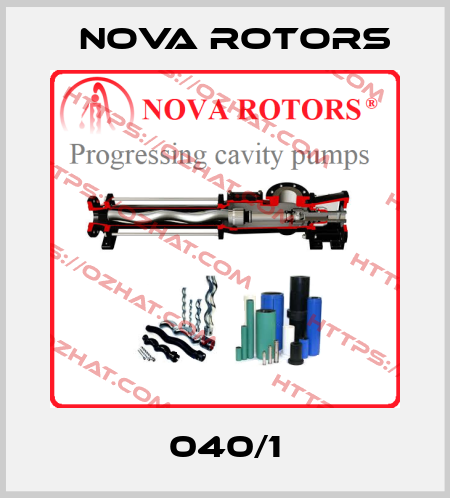 040/1 Nova Rotors