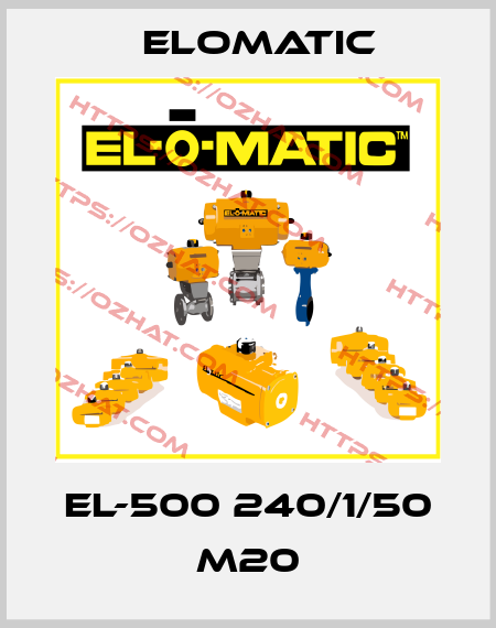 EL-500 240/1/50 M20 Elomatic